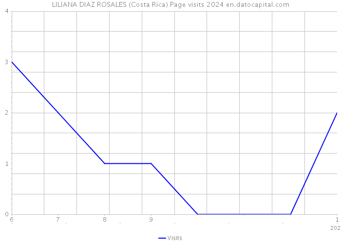 LILIANA DIAZ ROSALES (Costa Rica) Page visits 2024 