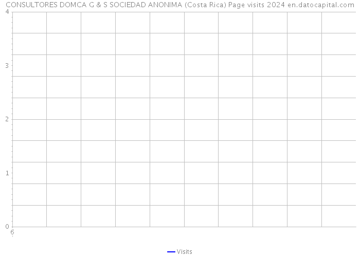 CONSULTORES DOMCA G & S SOCIEDAD ANONIMA (Costa Rica) Page visits 2024 