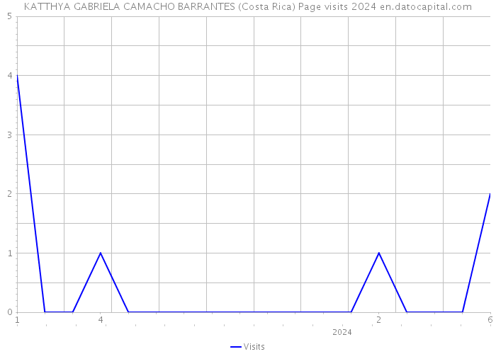KATTHYA GABRIELA CAMACHO BARRANTES (Costa Rica) Page visits 2024 