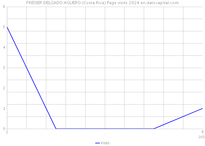 FREISER DELGADO AGUERO (Costa Rica) Page visits 2024 