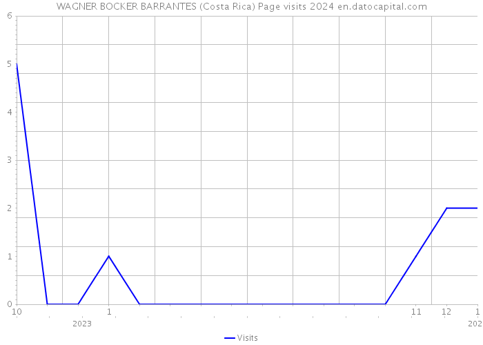 WAGNER BOCKER BARRANTES (Costa Rica) Page visits 2024 