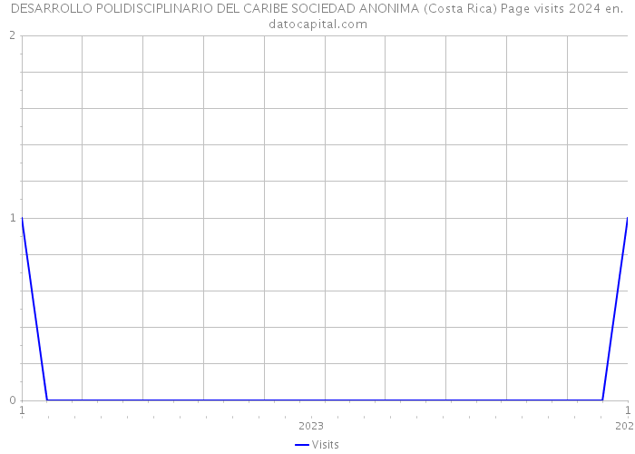 DESARROLLO POLIDISCIPLINARIO DEL CARIBE SOCIEDAD ANONIMA (Costa Rica) Page visits 2024 