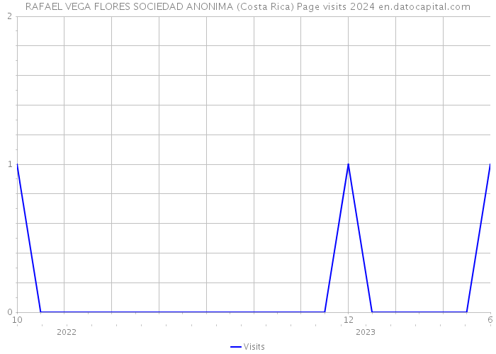 RAFAEL VEGA FLORES SOCIEDAD ANONIMA (Costa Rica) Page visits 2024 