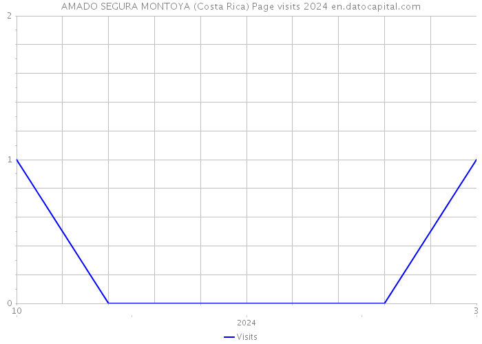 AMADO SEGURA MONTOYA (Costa Rica) Page visits 2024 