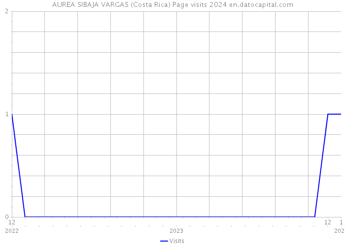 AUREA SIBAJA VARGAS (Costa Rica) Page visits 2024 