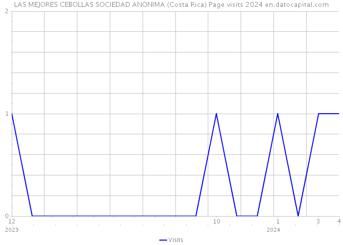 LAS MEJORES CEBOLLAS SOCIEDAD ANONIMA (Costa Rica) Page visits 2024 