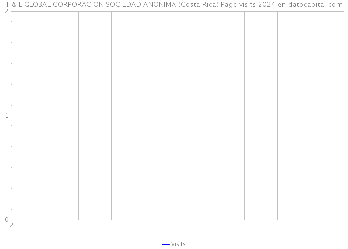 T & L GLOBAL CORPORACION SOCIEDAD ANONIMA (Costa Rica) Page visits 2024 