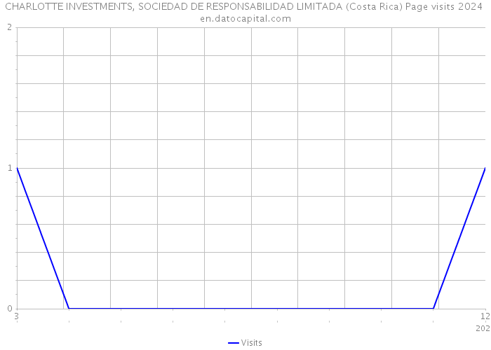 CHARLOTTE INVESTMENTS, SOCIEDAD DE RESPONSABILIDAD LIMITADA (Costa Rica) Page visits 2024 