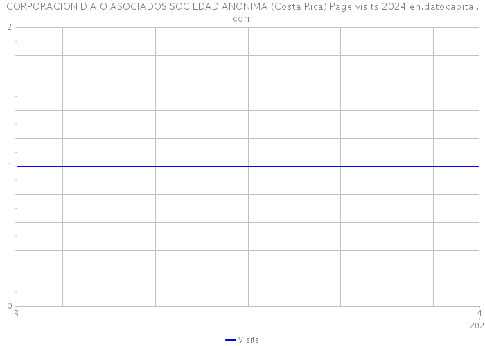 CORPORACION D A O ASOCIADOS SOCIEDAD ANONIMA (Costa Rica) Page visits 2024 
