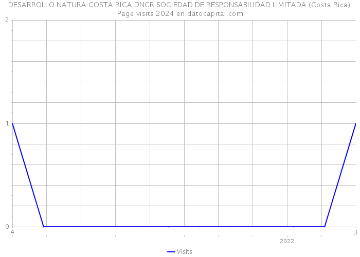 DESARROLLO NATURA COSTA RICA DNCR SOCIEDAD DE RESPONSABILIDAD LIMITADA (Costa Rica) Page visits 2024 