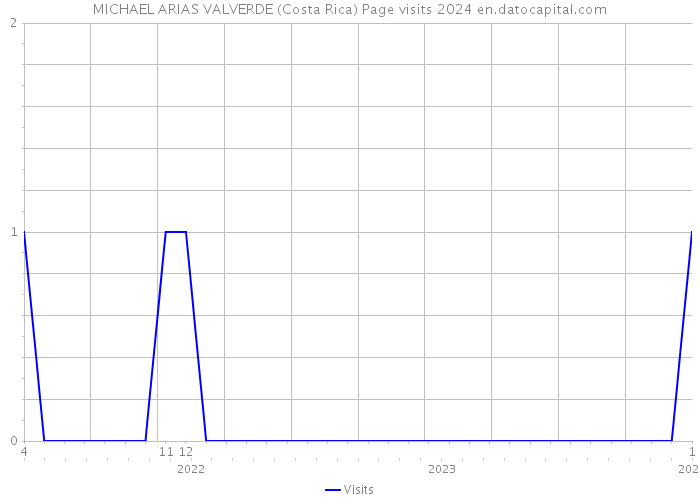 MICHAEL ARIAS VALVERDE (Costa Rica) Page visits 2024 