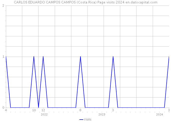 CARLOS EDUARDO CAMPOS CAMPOS (Costa Rica) Page visits 2024 