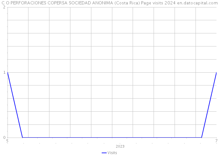 C O PERFORACIONES COPERSA SOCIEDAD ANONIMA (Costa Rica) Page visits 2024 