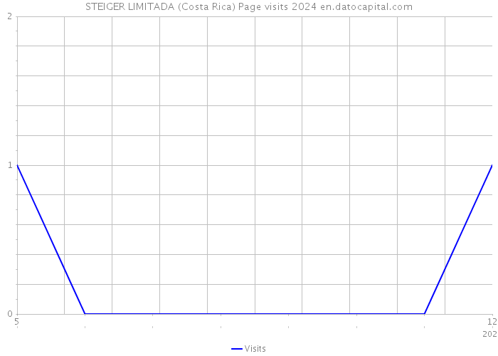 STEIGER LIMITADA (Costa Rica) Page visits 2024 