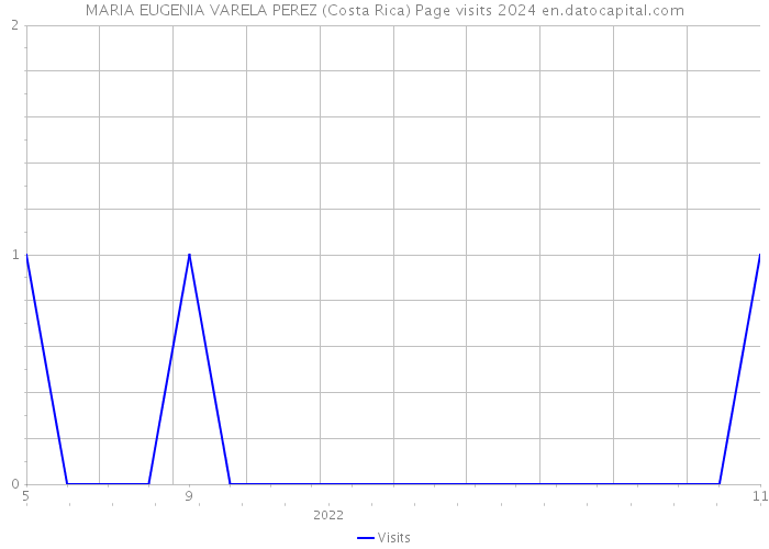MARIA EUGENIA VARELA PEREZ (Costa Rica) Page visits 2024 