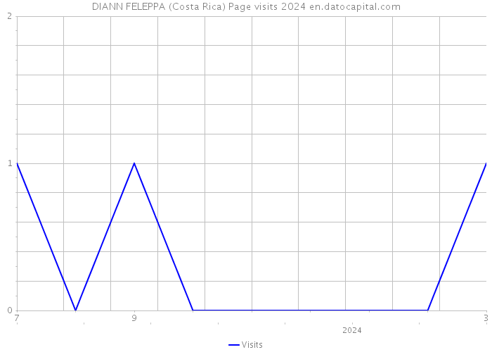 DIANN FELEPPA (Costa Rica) Page visits 2024 