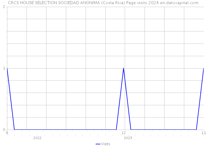 CRCS HOUSE SELECTION SOCIEDAD ANONIMA (Costa Rica) Page visits 2024 