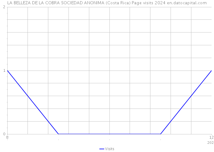 LA BELLEZA DE LA COBRA SOCIEDAD ANONIMA (Costa Rica) Page visits 2024 
