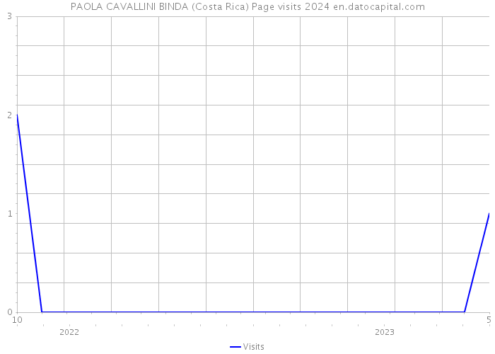 PAOLA CAVALLINI BINDA (Costa Rica) Page visits 2024 