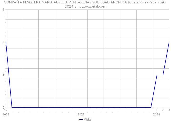 COMPAŃIA PESQUERA MARIA AURELIA PUNTARENAS SOCIEDAD ANONIMA (Costa Rica) Page visits 2024 