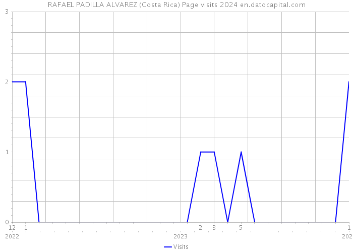 RAFAEL PADILLA ALVAREZ (Costa Rica) Page visits 2024 