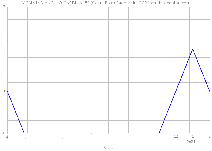 MOMMINA ANGULO CARDINALES (Costa Rica) Page visits 2024 