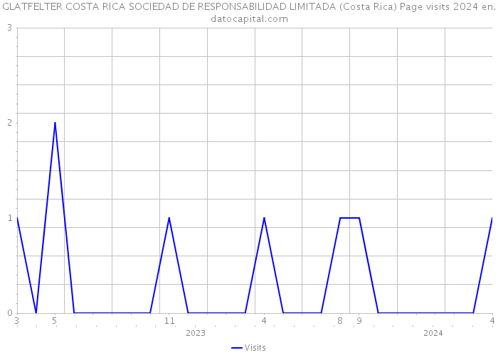 GLATFELTER COSTA RICA SOCIEDAD DE RESPONSABILIDAD LIMITADA (Costa Rica) Page visits 2024 