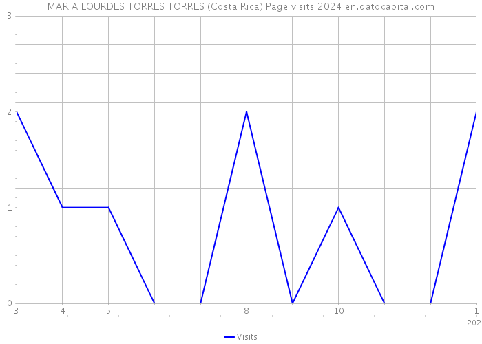 MARIA LOURDES TORRES TORRES (Costa Rica) Page visits 2024 