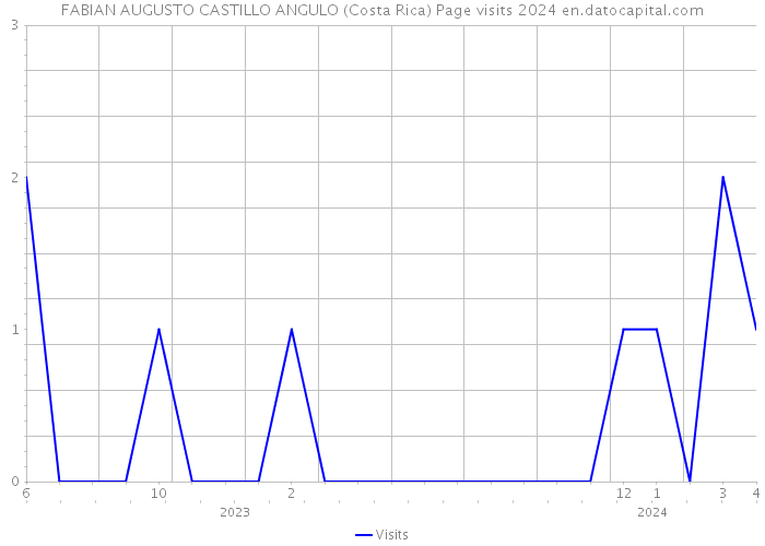 FABIAN AUGUSTO CASTILLO ANGULO (Costa Rica) Page visits 2024 