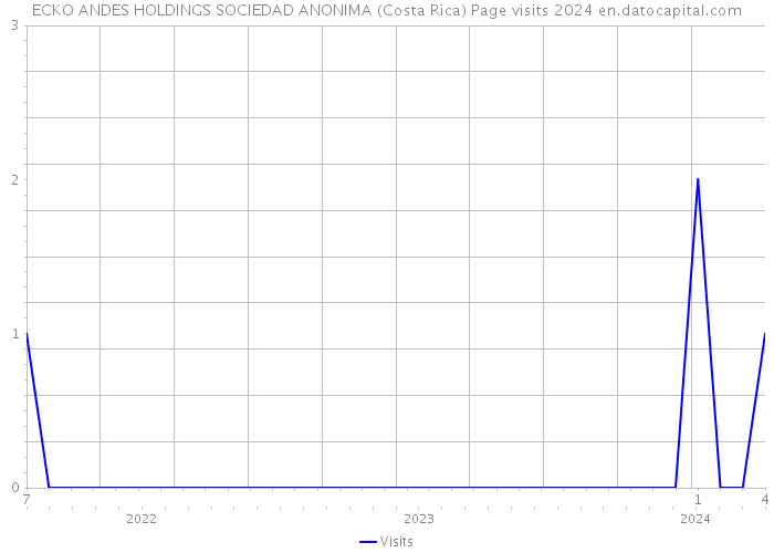 ECKO ANDES HOLDINGS SOCIEDAD ANONIMA (Costa Rica) Page visits 2024 