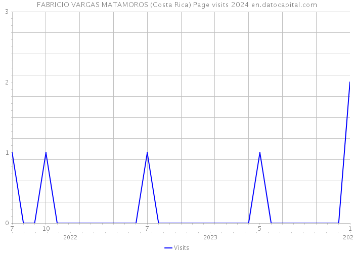 FABRICIO VARGAS MATAMOROS (Costa Rica) Page visits 2024 