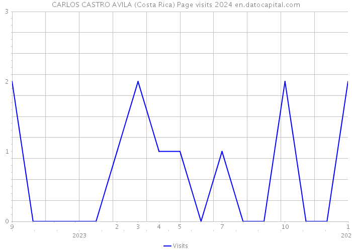 CARLOS CASTRO AVILA (Costa Rica) Page visits 2024 