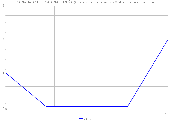YARIANA ANDREINA ARIAS UREÑA (Costa Rica) Page visits 2024 