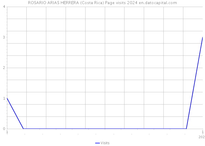 ROSARIO ARIAS HERRERA (Costa Rica) Page visits 2024 