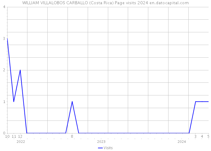 WILLIAM VILLALOBOS CARBALLO (Costa Rica) Page visits 2024 