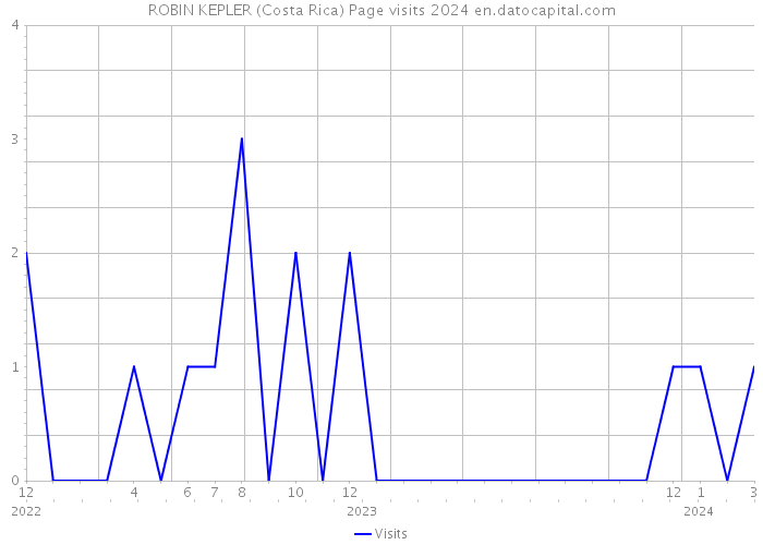 ROBIN KEPLER (Costa Rica) Page visits 2024 