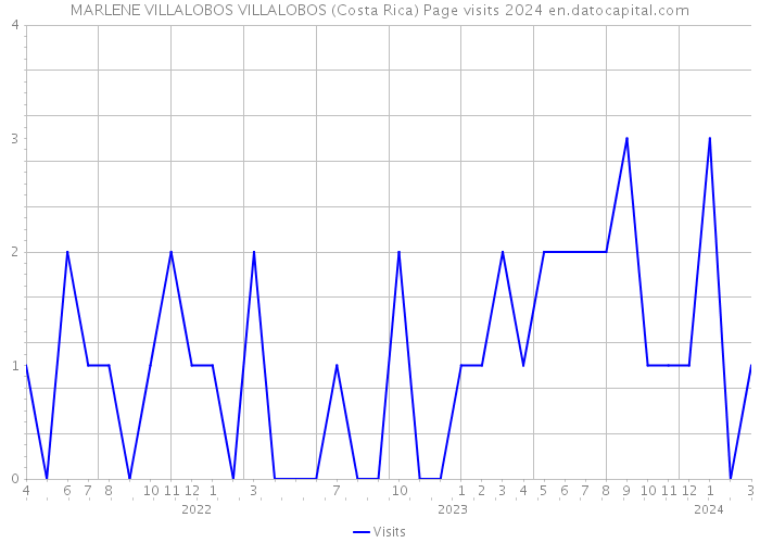 MARLENE VILLALOBOS VILLALOBOS (Costa Rica) Page visits 2024 