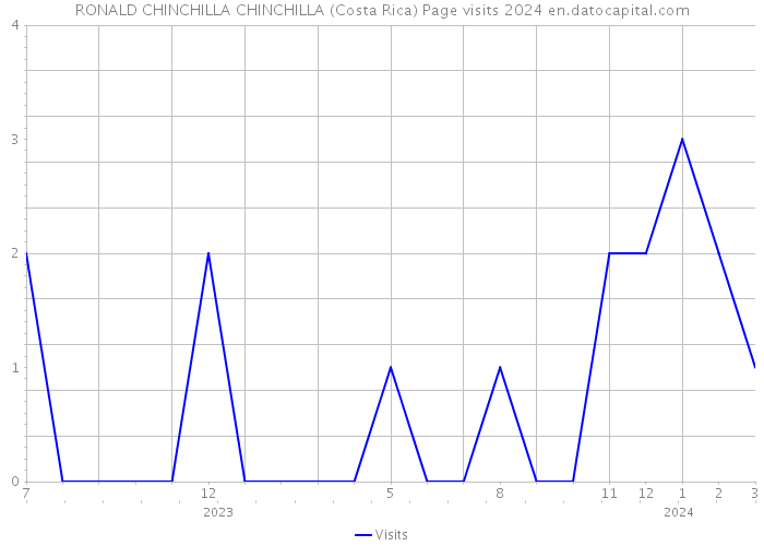 RONALD CHINCHILLA CHINCHILLA (Costa Rica) Page visits 2024 