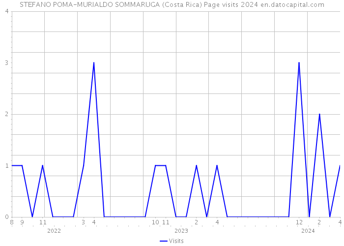 STEFANO POMA-MURIALDO SOMMARUGA (Costa Rica) Page visits 2024 