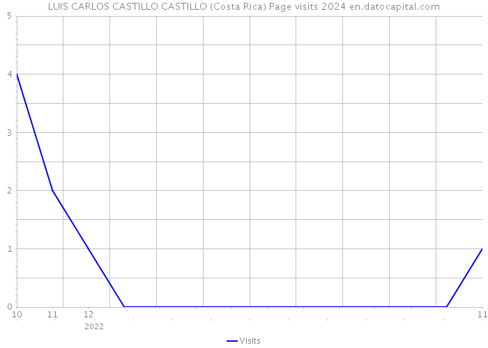 LUIS CARLOS CASTILLO CASTILLO (Costa Rica) Page visits 2024 