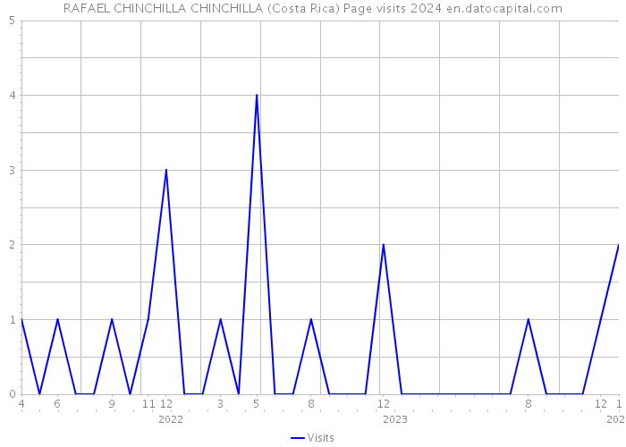 RAFAEL CHINCHILLA CHINCHILLA (Costa Rica) Page visits 2024 