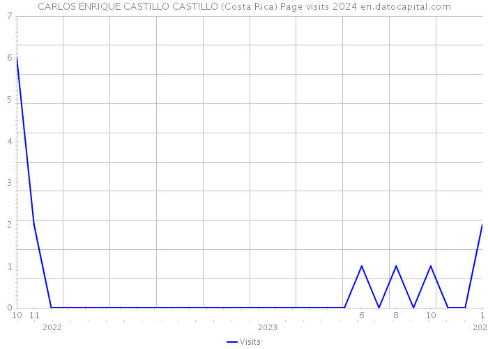CARLOS ENRIQUE CASTILLO CASTILLO (Costa Rica) Page visits 2024 