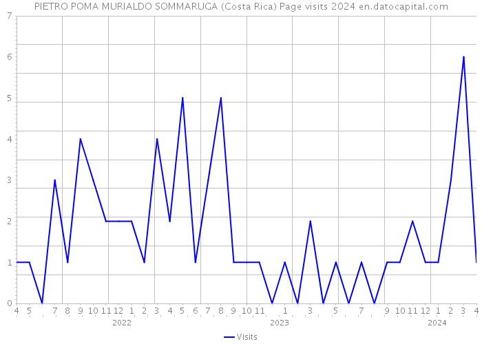 PIETRO POMA MURIALDO SOMMARUGA (Costa Rica) Page visits 2024 